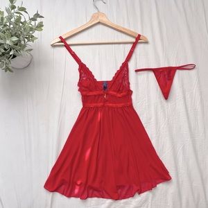 Beautiful lingerie dress